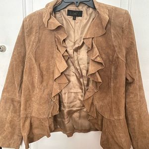 Beautiful Leather Iman Blazer